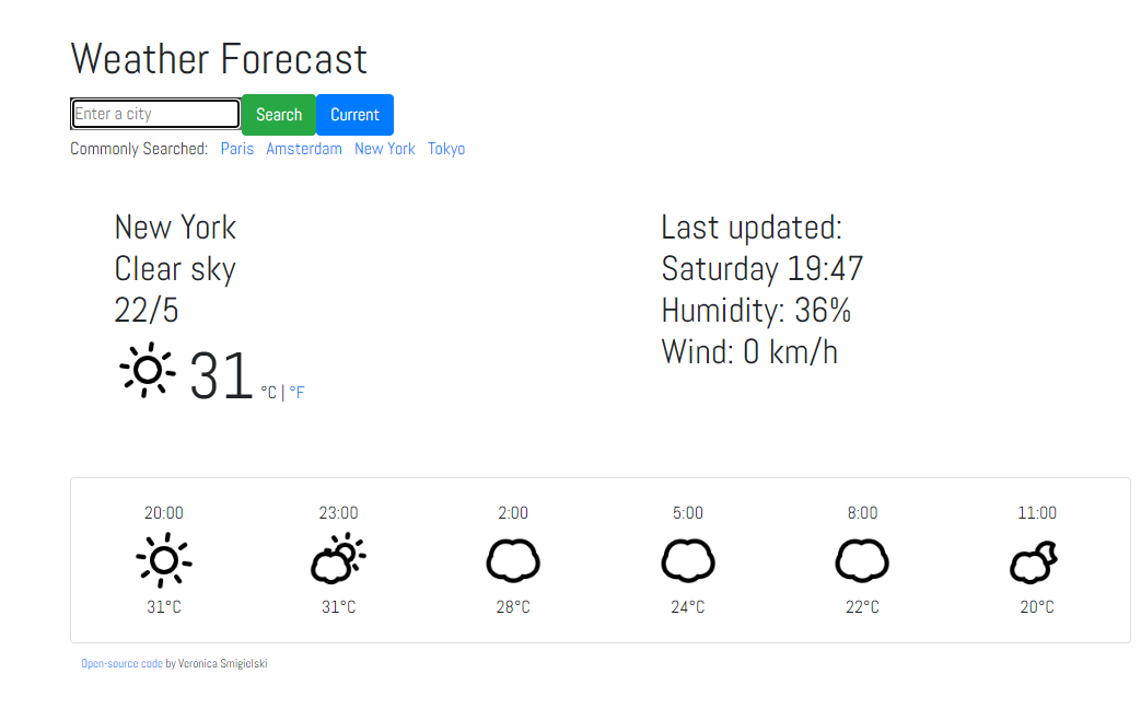 Weather Project Preview