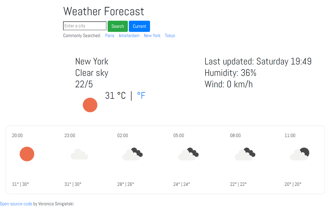 Weather Project Preview